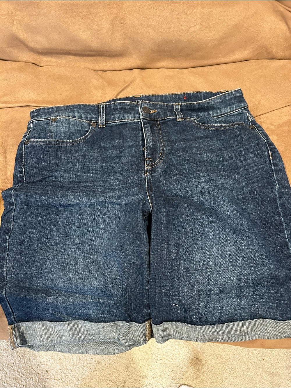 Talbots women’s denim shorts 12